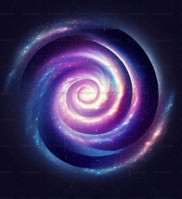 Abstrakte galaktische Spirale